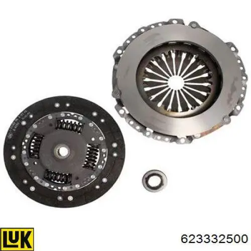 Zestaw sprzęgła (3 części) 623332500 LUK