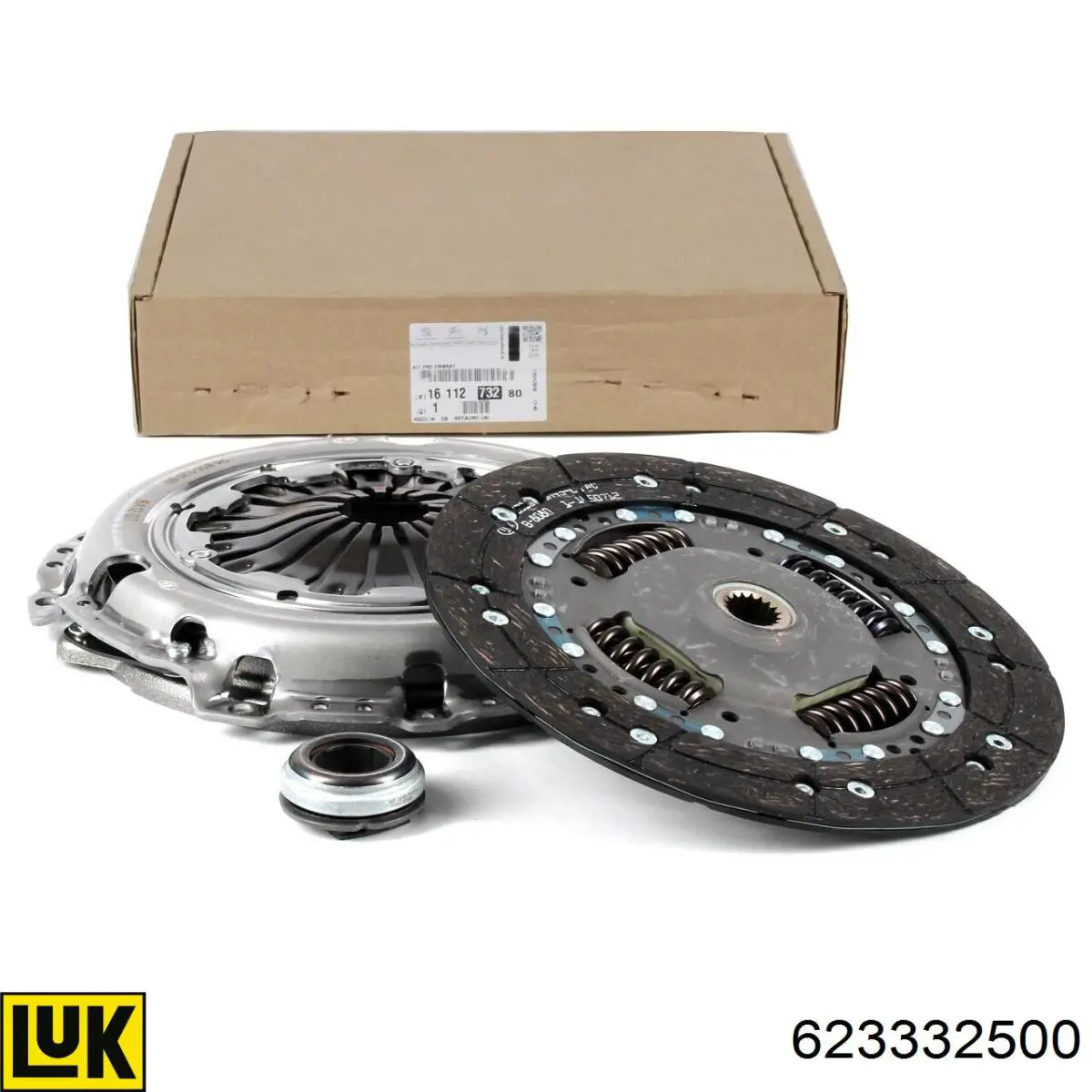 Zestaw sprzęgła (3 części) LUK 623332500