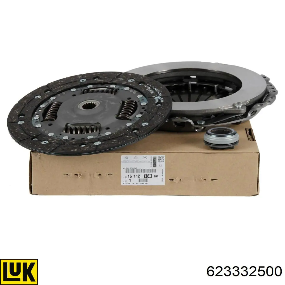 Zestaw sprzęgła (3 części) LUK 623332500 cena, od 186,74 USD