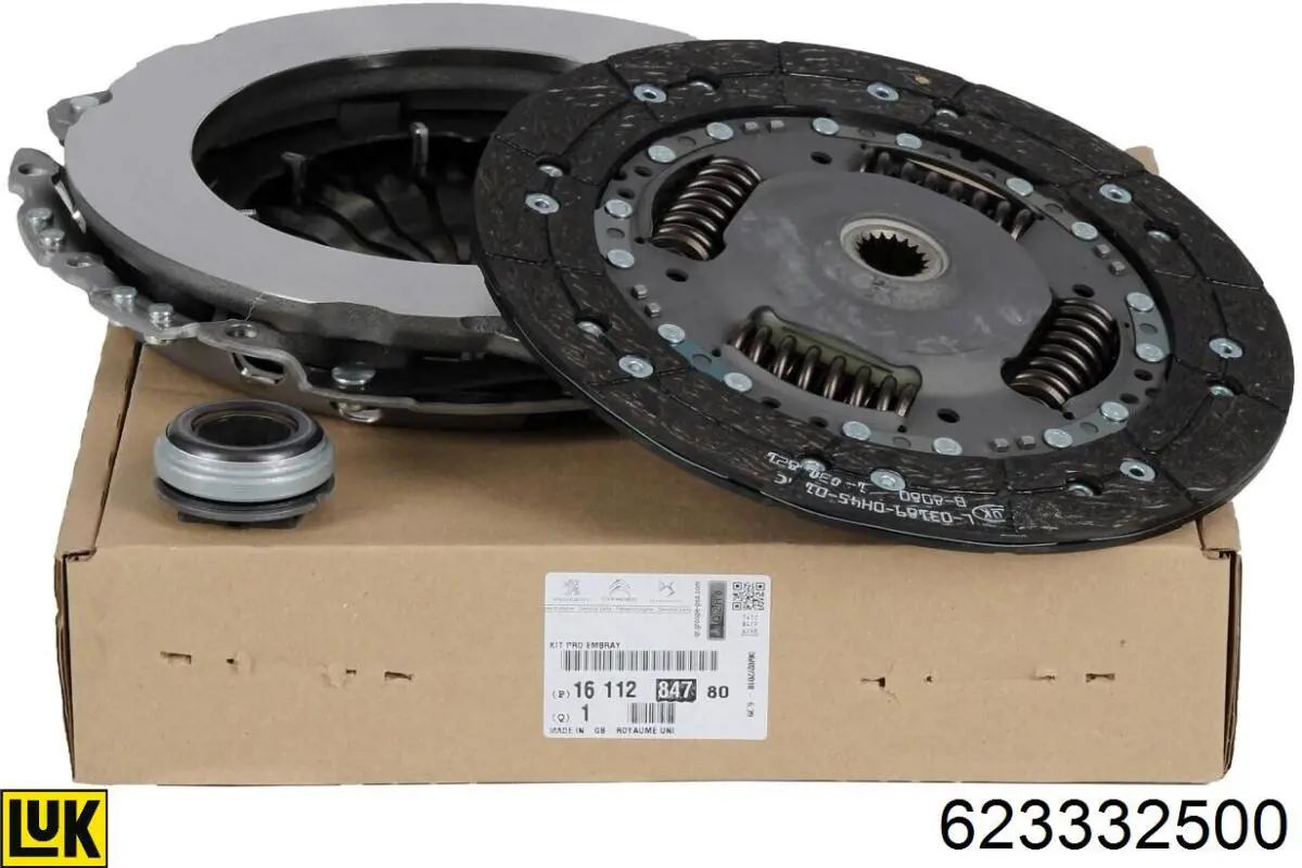 623332500 LUK Zestaw sprzęgła (3 części)