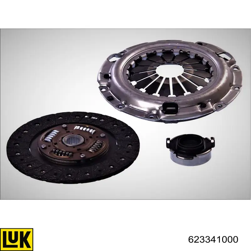 Zestaw sprzęgła (3 części) LUK 623341000 cena, od 279,30 USD