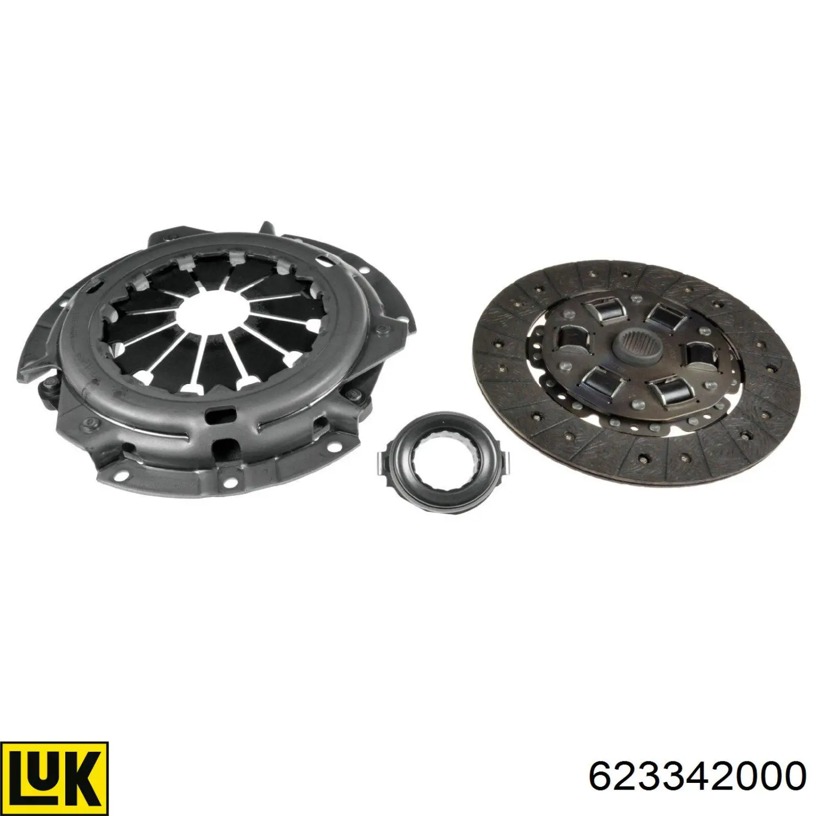 Do koszyka 623342000 LUK Zestaw sprzęgła (3 części)