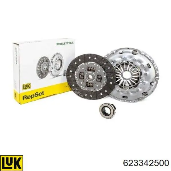Zestaw sprzęgła (3 części) LUK 623342500 cena, od 288,16 USD