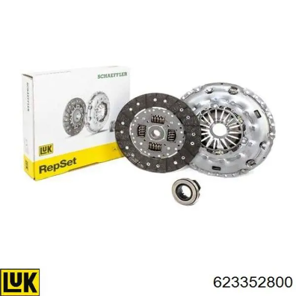 Zestaw sprzęgła (3 części) LUK 623352800 cena, od 258,97 USD