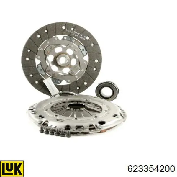 Zestaw sprzęgła (3 części) 623354200 LUK