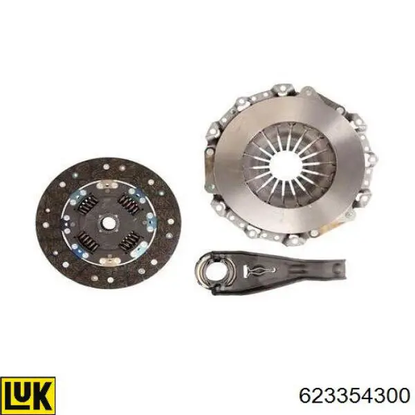 Zestaw sprzęgła (3 części) 623354300 LUK