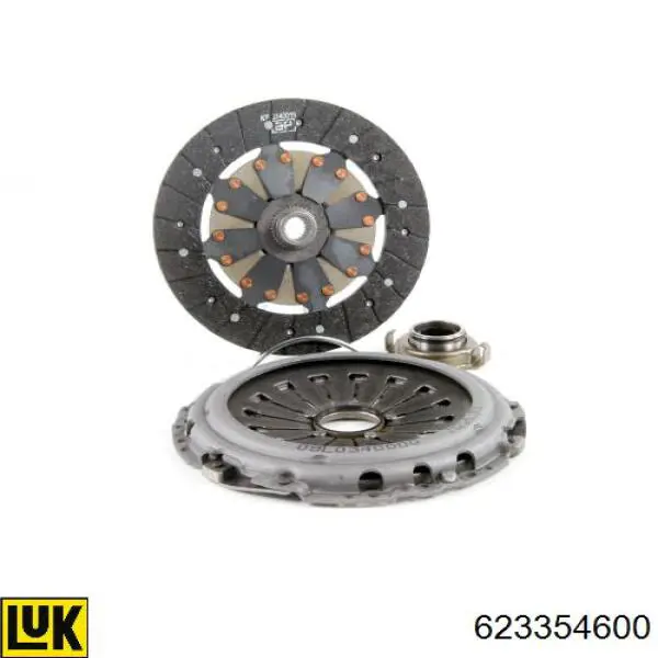 Zestaw sprzęgła (3 części) LUK 623354600