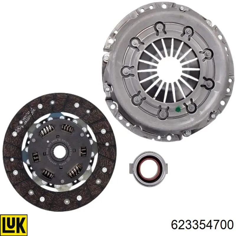 Zestaw sprzęgła (3 części) LUK 623354700