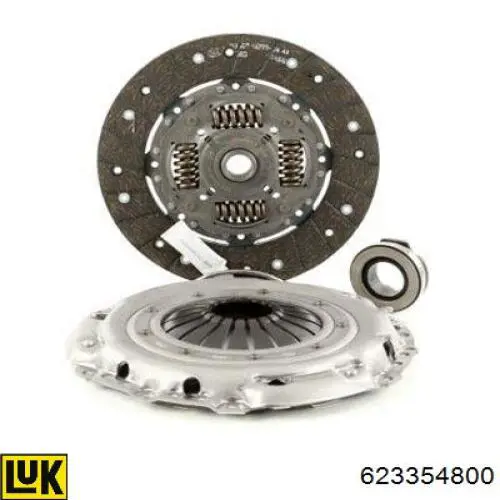 Do koszyka 623354800 LUK Zestaw sprzęgła (3 części)