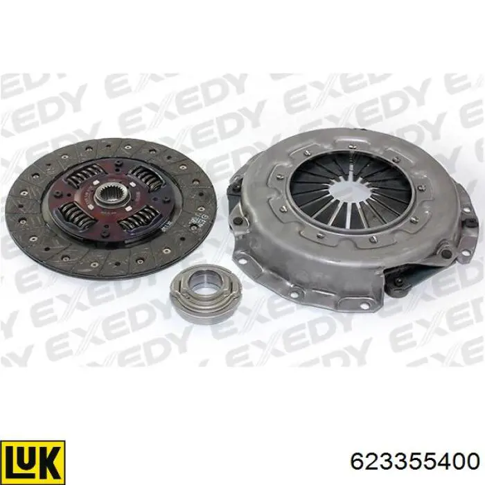 623355400 LUK Zestaw sprzęgła (3 części)