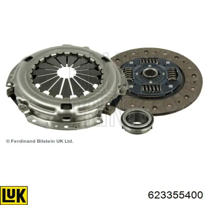 Zestaw sprzęgła (3 części) LUK 623355400 cena, od 195,11 USD