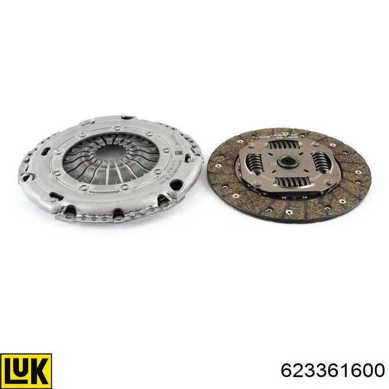 Zestaw sprzęgła (3 części) LUK 623361600 cena, od 348,85 USD