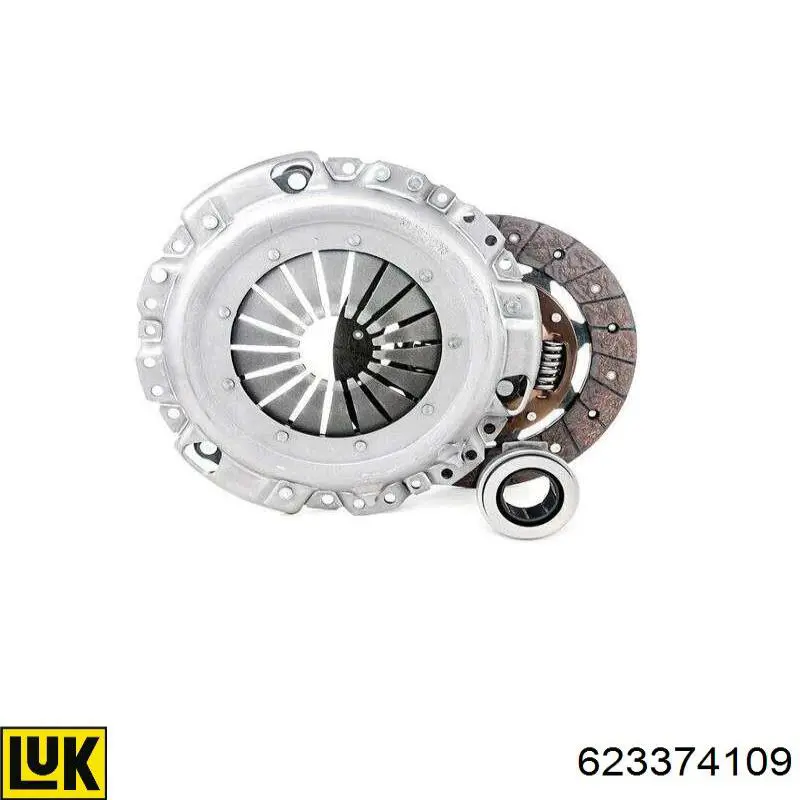 Zestaw sprzęgła (3 części) LUK 623374109 cena, od 144,72 USD