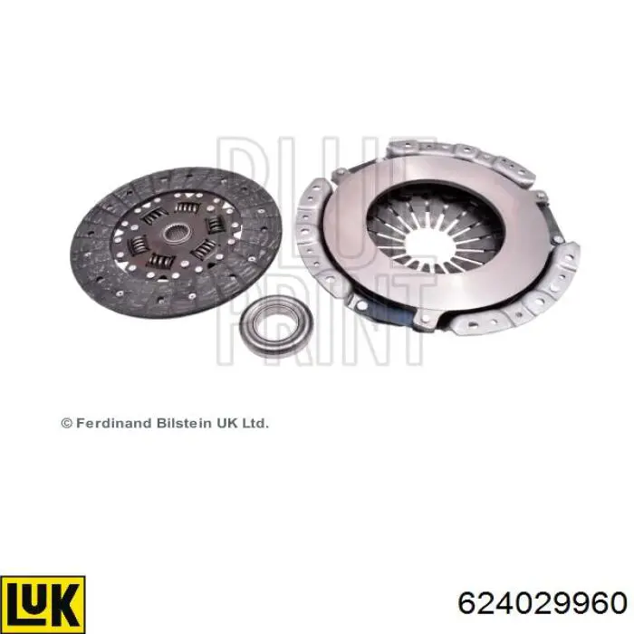 Zestaw sprzęgła (3 części) LUK 624029960 cena, od 104,05 USD