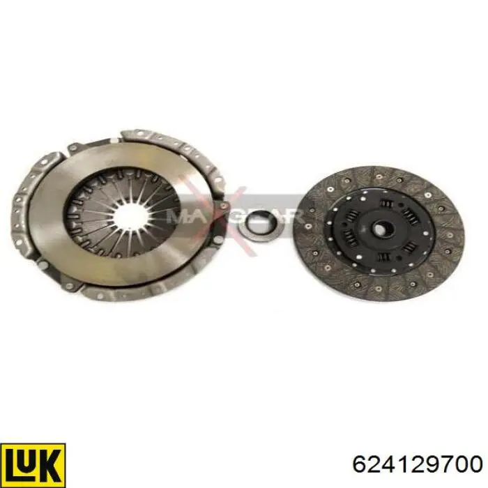 Do koszyka 624129700 LUK Zestaw sprzęgła (3 części)
