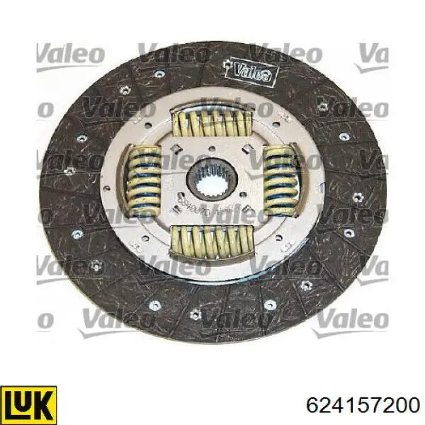 Zestaw sprzęgła (3 części) LUK 624157200 cena, od 131,98 USD