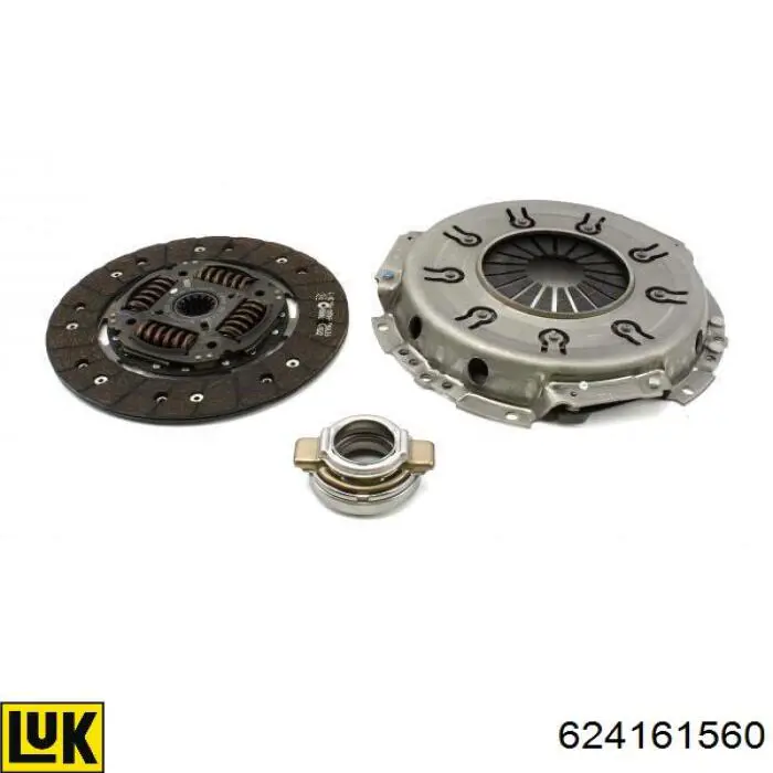 Zestaw sprzęgła (3 części) LUK 624161560 cena, od 167,78 USD