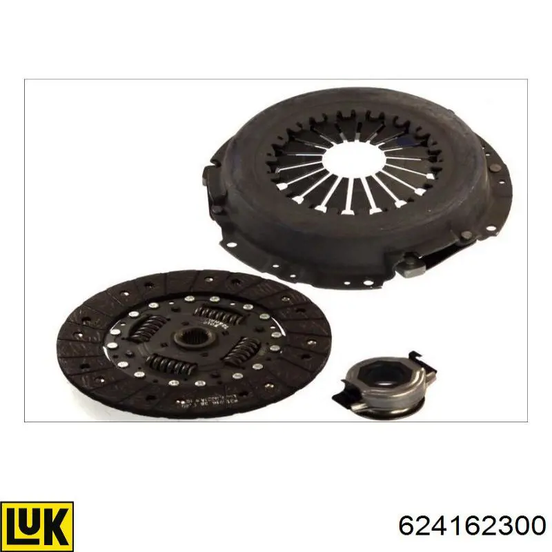 624162300 LUK Zestaw sprzęgła (3 części)
