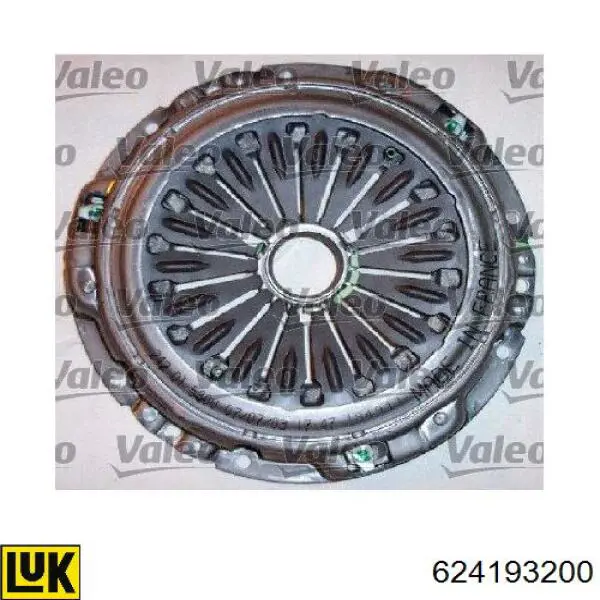 Zestaw sprzęgła (3 części) LUK 624193200 cena, od 292,83 USD