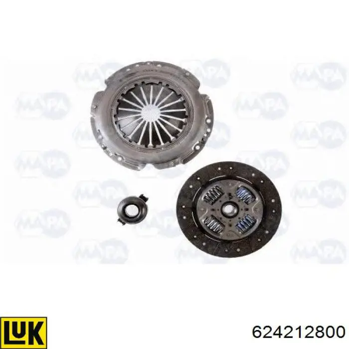 Zestaw sprzęgła (3 części) LUK 624212800