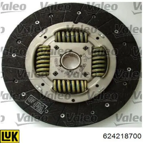 Zestaw sprzęgła (3 części) 624218700 LUK