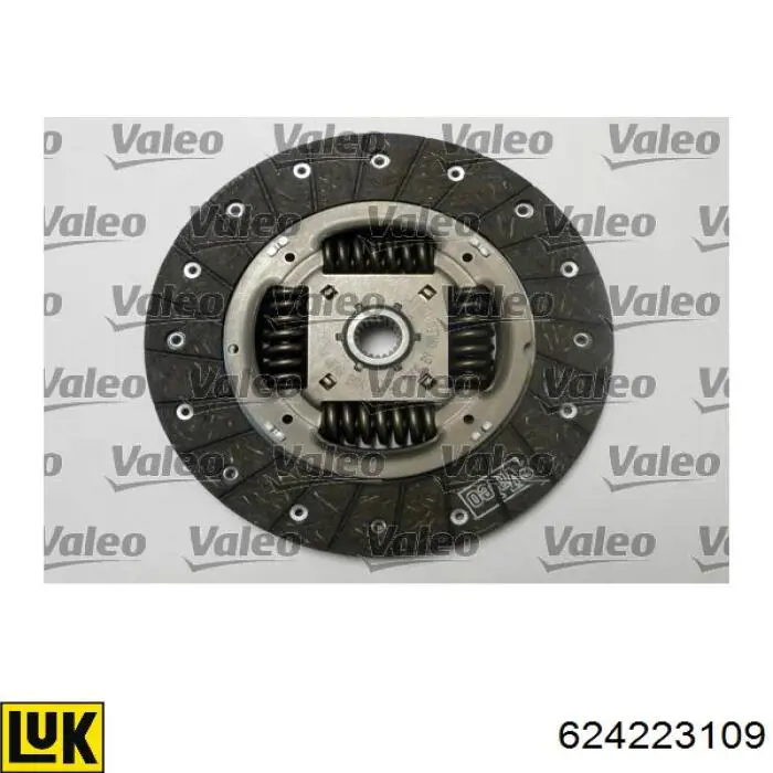 Zestaw sprzęgła (3 części) LUK 624223109 cena, od 262,17 USD