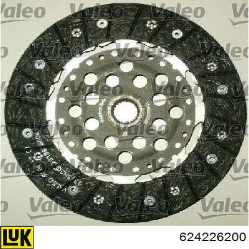 Zestaw sprzęgła (3 części) LUK 624226200 cena, od 322,74 USD