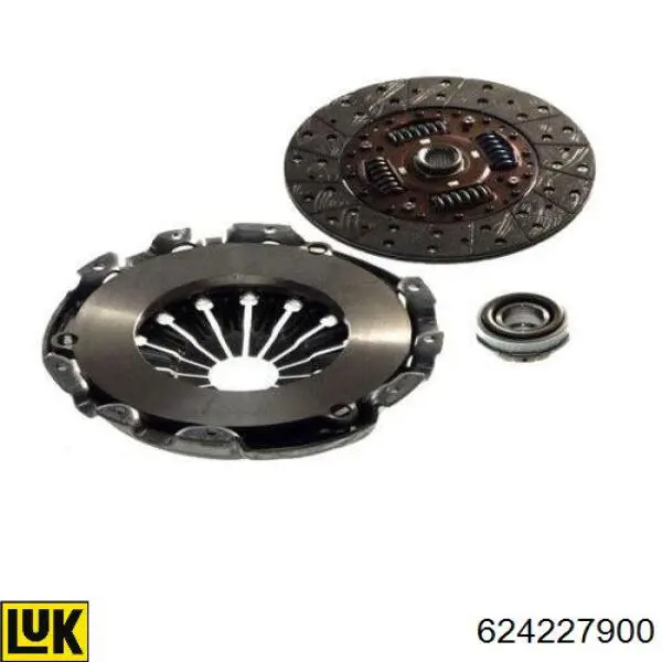 Zestaw sprzęgła (3 części) LUK 624227900 cena, od 211,05 USD