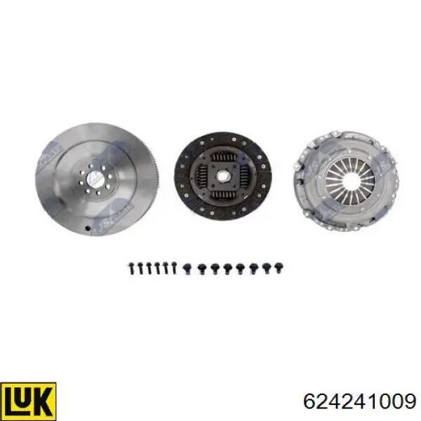 Zestaw sprzęgła (3 części) LUK 624241009 cena, od 185,55 USD