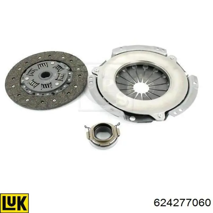 Do koszyka 624277060 LUK Zestaw sprzęgła (3 części)
