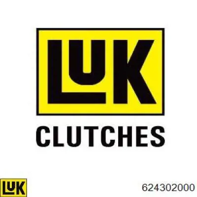 Do koszyka 624302000 LUK Zestaw sprzęgła (3 części)