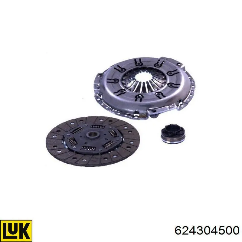 Do koszyka 624304500 LUK Zestaw sprzęgła (3 części)
