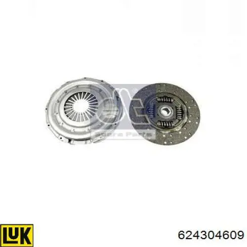 Do koszyka A0002523205 Mercedes Zestaw sprzęgła (3 części)