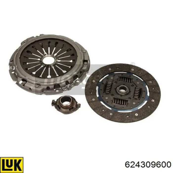 Zestaw sprzęgła (3 części) LUK 624309600