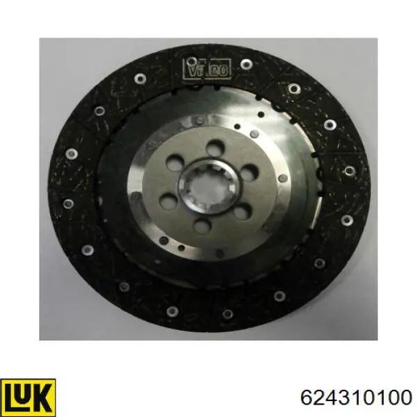 Zestaw sprzęgła (3 części) LUK 624310100