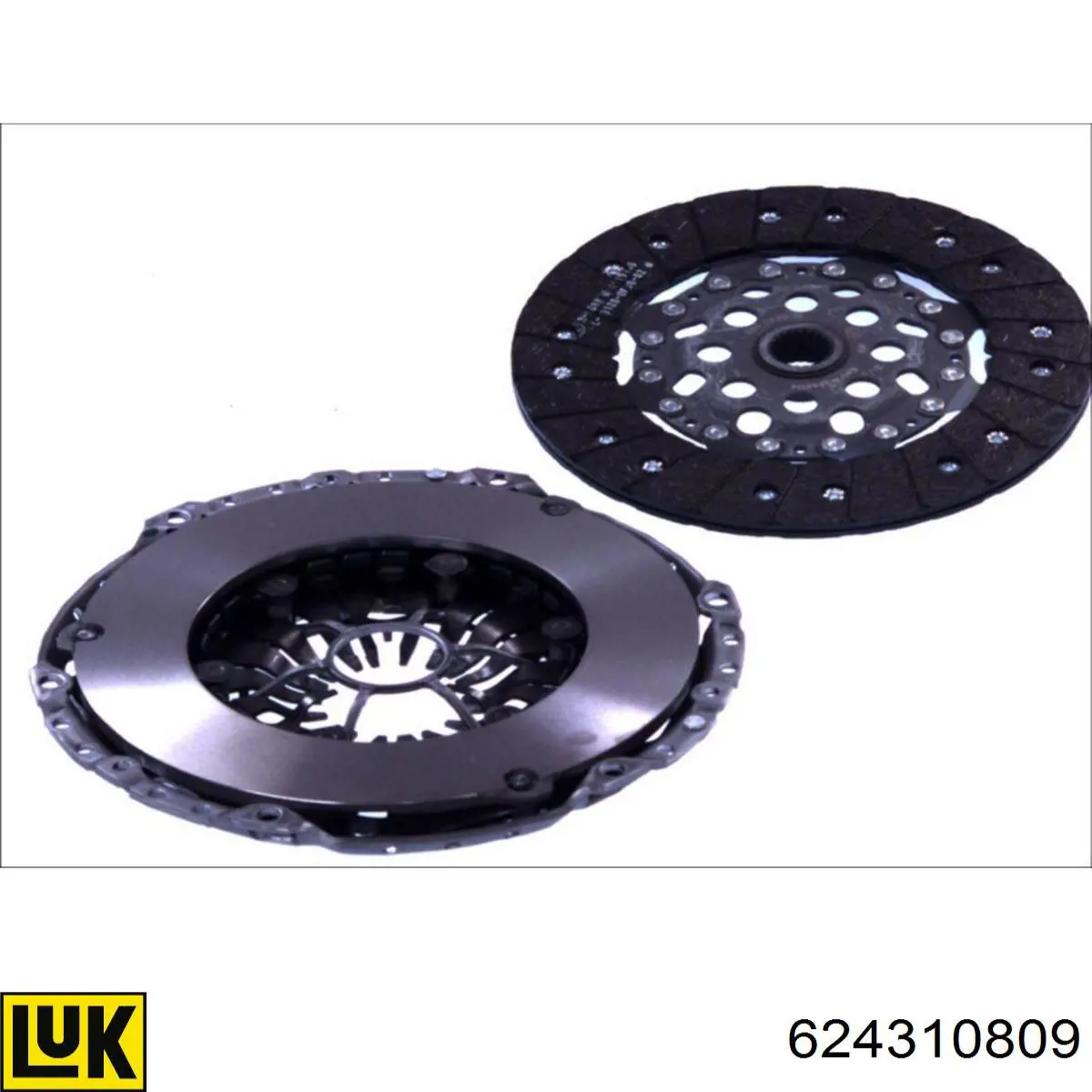 Do koszyka 624310809 LUK Zestaw sprzęgła (3 części)