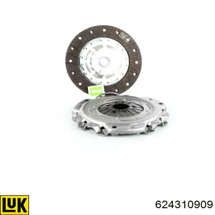 Zestaw sprzęgła (3 części) LUK 624310909 cena, od 209,49 USD