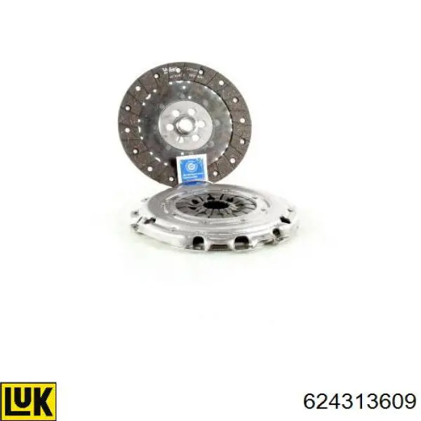 Zestaw sprzęgła (3 części) JDE4964E Jaguar