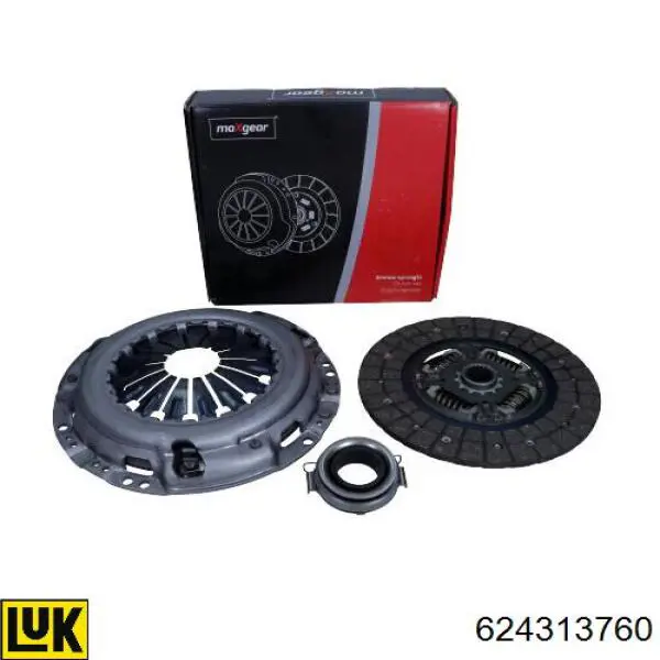Zestaw sprzęgła (3 części) LUK 624313760