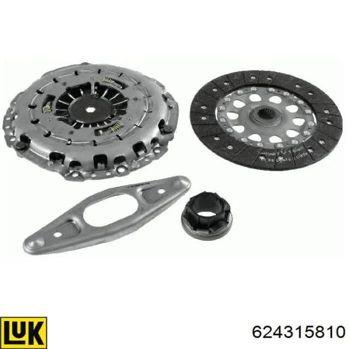 624315810 LUK Zestaw sprzęgła (3 części)