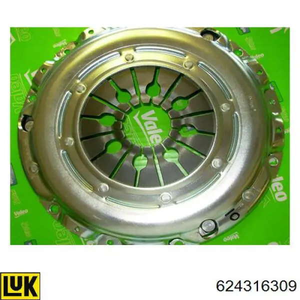 Do koszyka 624316309 LUK Zestaw sprzęgła (3 części)