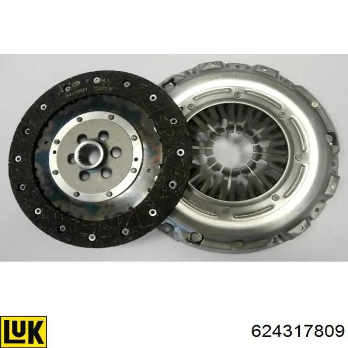 Zestaw sprzęgła (3 części) LUK 624317809 cena, od 327,72 USD