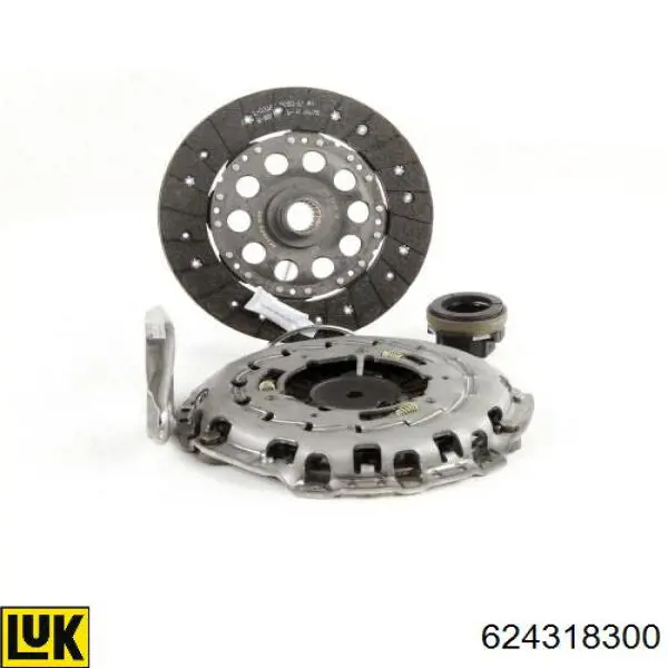 Do koszyka 21207549982 BMW Zestaw sprzęgła (3 części)
