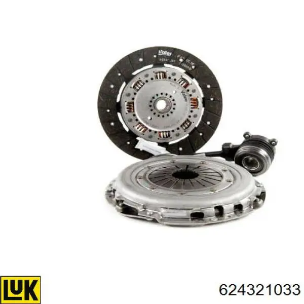 624321033 LUK Zestaw sprzęgła (3 części)