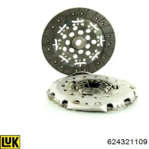 Do koszyka 624321109 LUK Zestaw sprzęgła (3 części)
