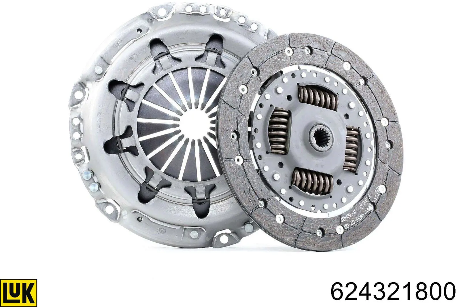 Zestaw sprzęgła (3 części) LUK 624321800 cena, od 165,54 USD