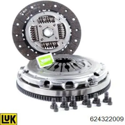 Zestaw sprzęgła (3 części) LUK 624322009 cena, od 137,67 USD