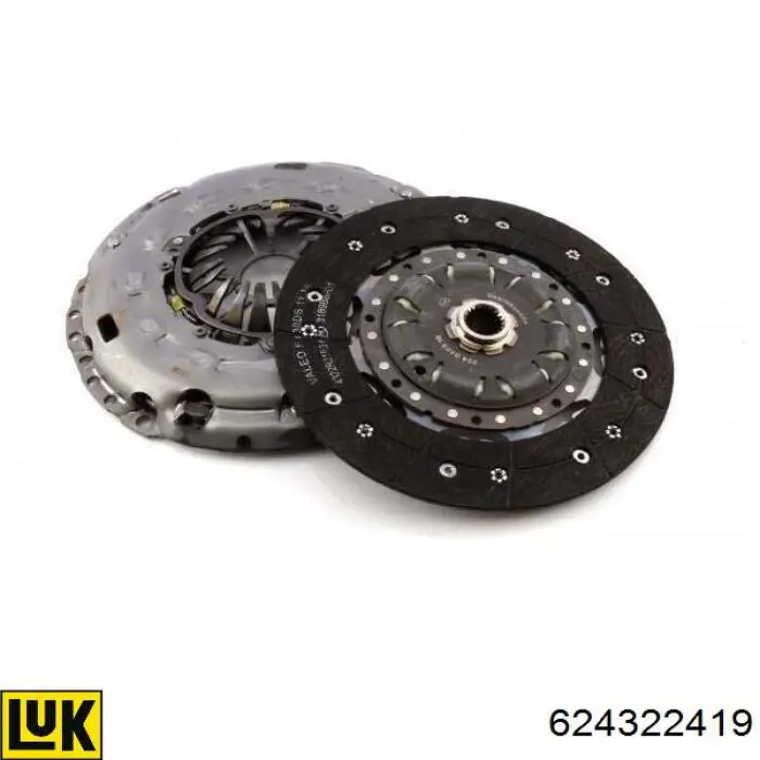624322419 LUK Zestaw sprzęgła (3 części)