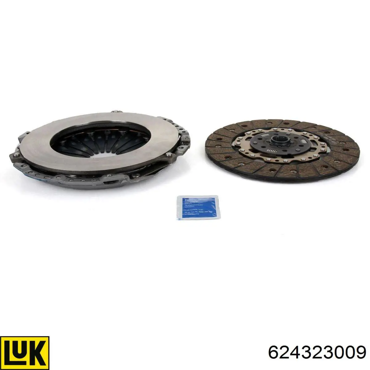 Zestaw sprzęgła (3 części) LUK 624323009 cena, od 155,68 USD