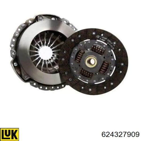 Zestaw sprzęgła (3 części) LUK 624327909 cena, od 306,95 USD